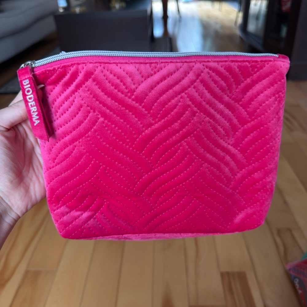 Bioderma Pink Quilted Women's Bag